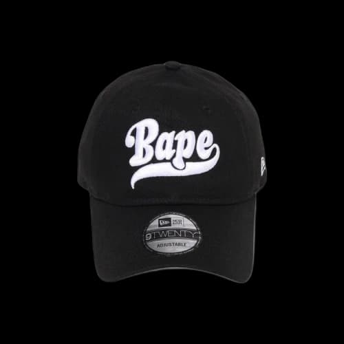 BAPE Logo New Era 9Twenty Cap 'Black'