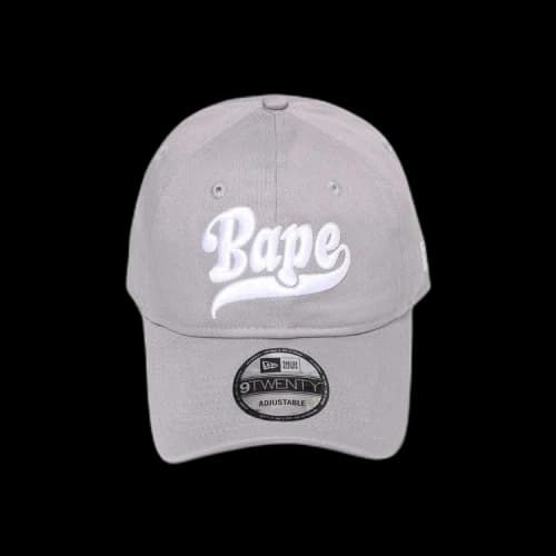 BAPE Logo New Era 9Twenty Cap 'Grey'