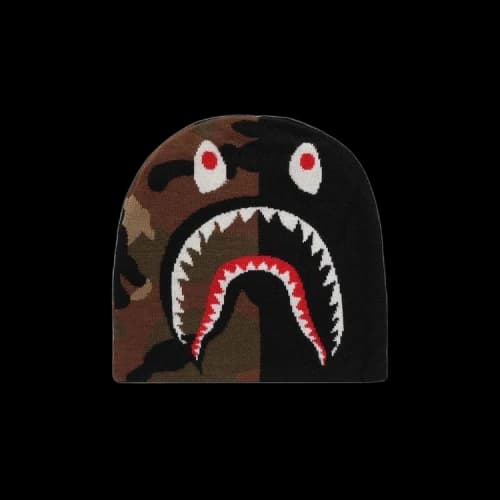 BAPE 1st Shark Knit Cap 'Black'