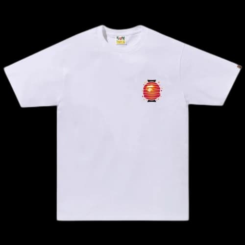 BAPE Japanese Lantern Tee 'White'