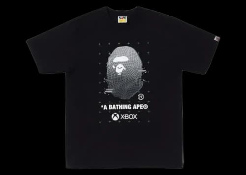 BAPE x Xbox Ape Head II Tee Black