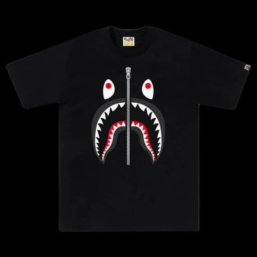 BAPE Shark Tee 'Black'