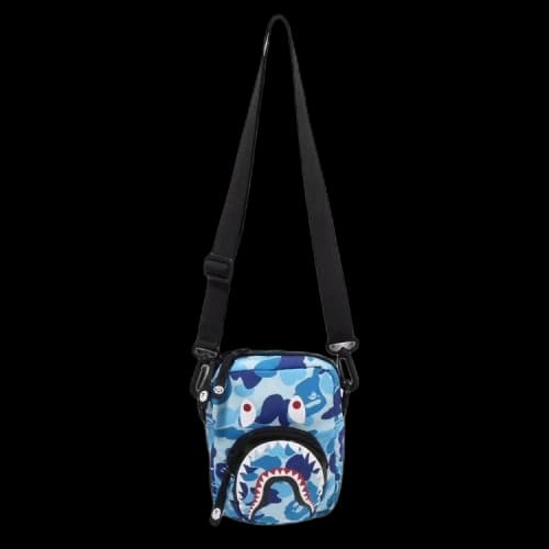 BAPE ABC Camo Shark Mini Bag 'Blue'