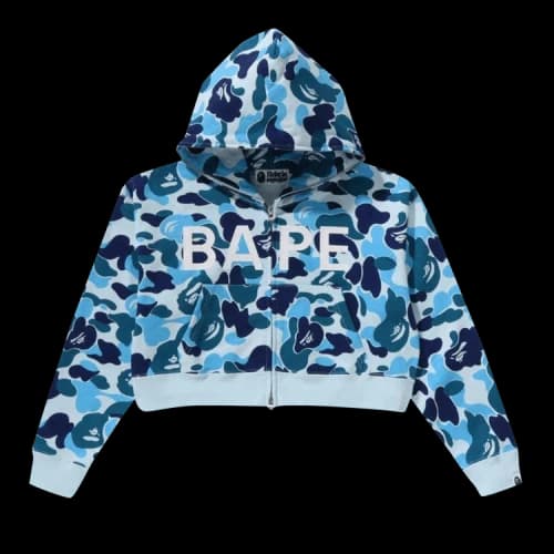 BAPE ABC Camo Full Zip Hoodie 'Blue'