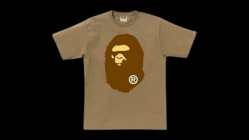 BAPE Big Ape Head (SS25) Tee Beige