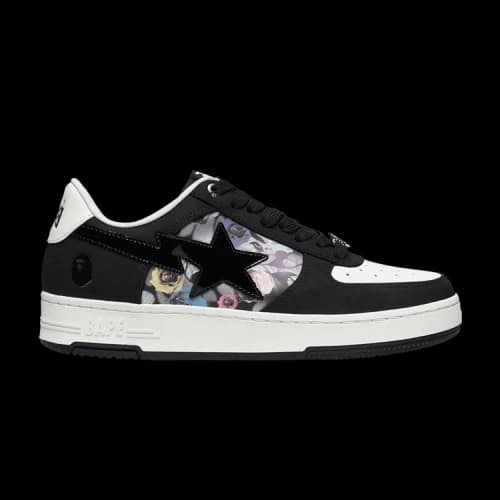 Bapesta #2 'Black Roses'
