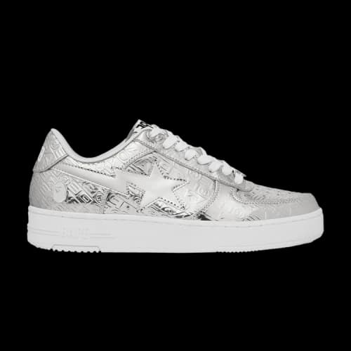 Bapesta #5 'Silver Monogram'