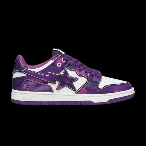 BAPE Sk8 Sta #1 'Color Camo Pack - Purple' (Women's)