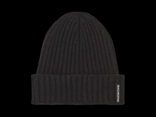 Alexander Wang Logo Label Beanie Black
