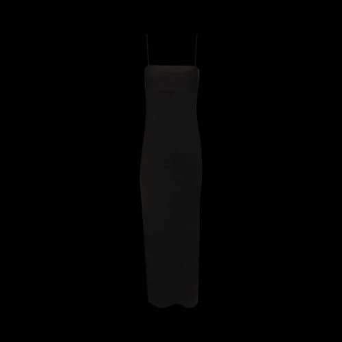 Alexander Wang Cami Band Slip Dress W/ Logo 'Black'