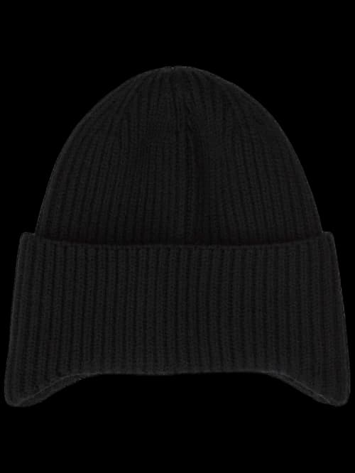 Alexander Wang Ribbed Earmuff Beanie Black