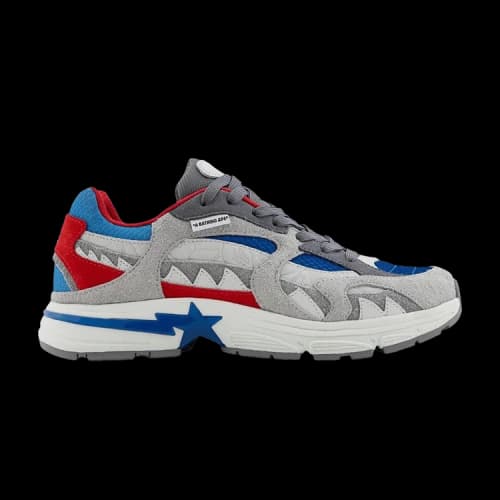 BAPE Shark Sta #2 'Blue Grey Red'