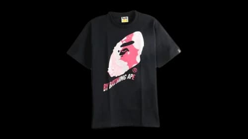 BAPE Tie Dye Twist Tee Black