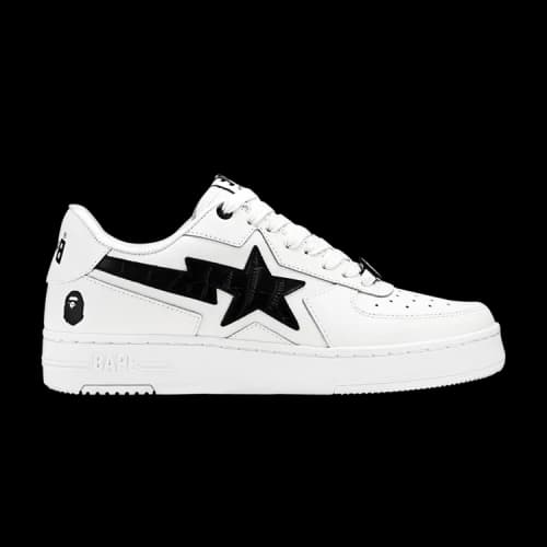 Bapesta Icon #1 M2 'White Black Croc'