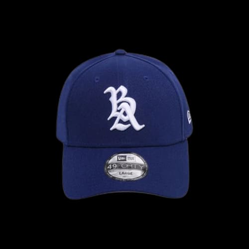 BAPE Baseball Logo New Era 49FORTY Cap 'Navy'
