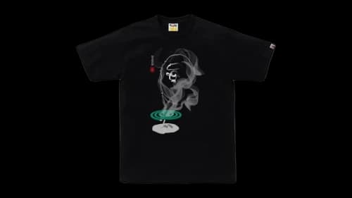BAPE Mosquito Coil Ape Head Tee Black