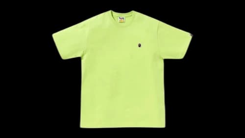 BAPE One Point Tee Lightgreen