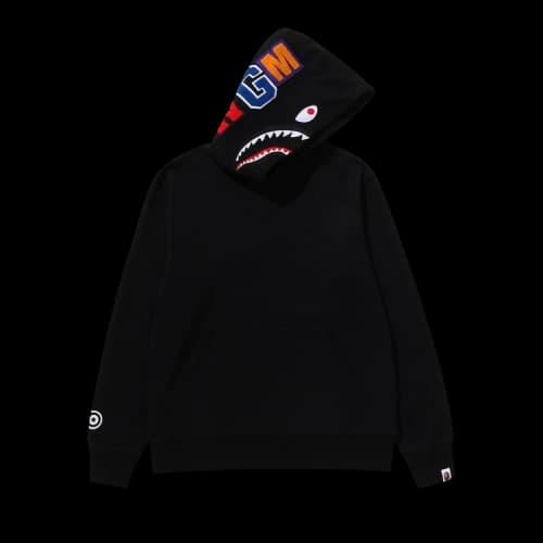 BAPE Shark Pullover Hoodie 'Black'