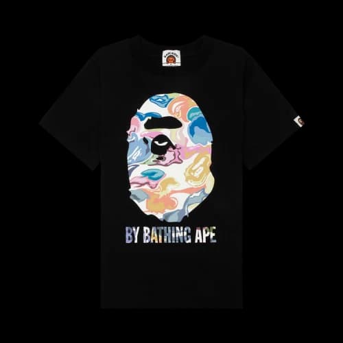 BAPE Art Camo By Bathing Ape Tee 'Black'
