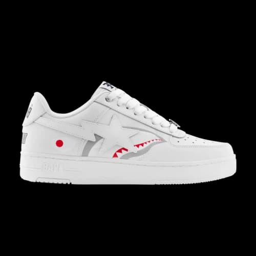 Bapesta Shark #2 M2 'White'