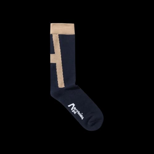 BAPE x Kazuki Kuraishi A Logo Socks 'Charcoal'