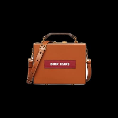 Dior x Denim Tears Lock Bag 'Brown'