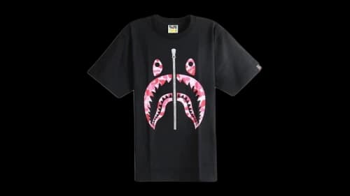 BAPE ABC Camo Shark Tee Bkxpk