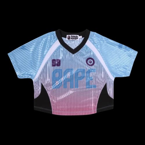 BAPE Dip Dye Multi Logo Mini Tee 'Blue'