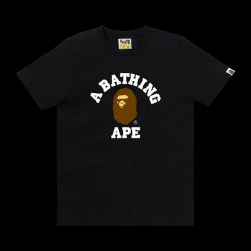 BAPE College Tee 'Black'