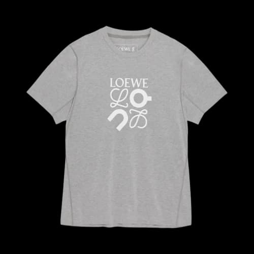 ON x Loewe Active T-Shirt 'Grey Melange'