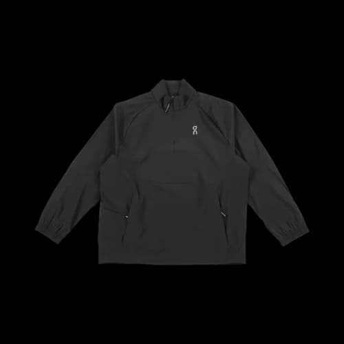 ON All-Day Half Zip Jacket 'Black'