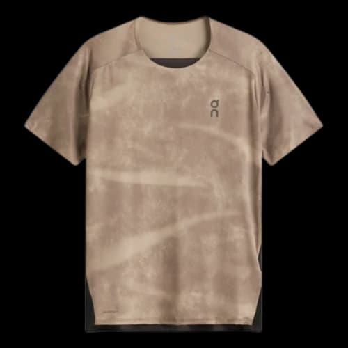 On Running Performance T-Shirt AOP 'Cinder Black'