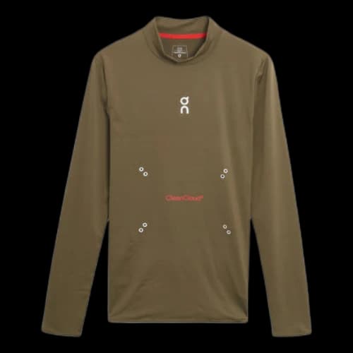 On Running x Pleasures x The Loop Long Sleeved T-Shirt 'Olive'