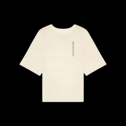 On Performance Running T Shirts Men's Ivory Crew Neck