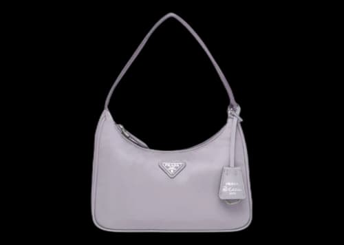 Prada Re-Edition 2000 Re-Nylon Mini Bag Wisteria