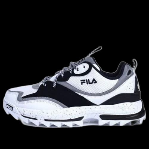 FILA Casual Style Collaboration Low-Top Sneakers Black/White (Women's)