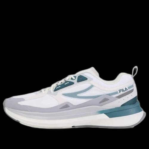 FILA Curvelet Low Top Running Shoes White/Blue/Grey