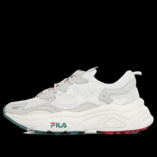 FILA Tena City Low Top Running Shoes White/Grey/Green