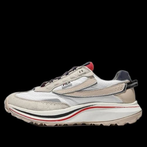 FILA Low-Top 'White Grey Red'