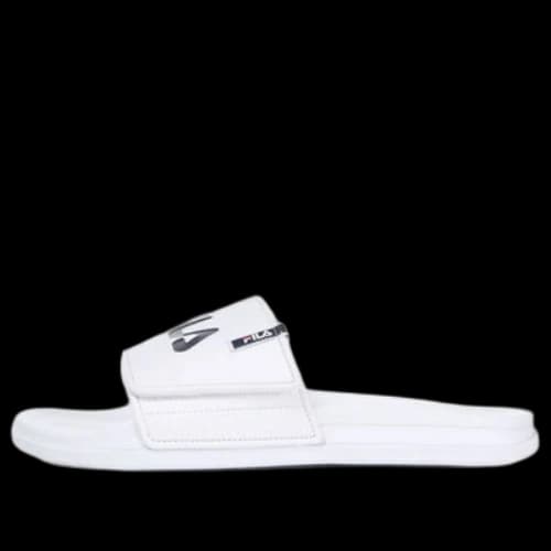 FILA Velcro Sports Slippers White Korean Version