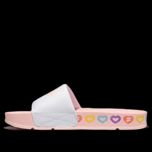 FILA Thick Sole Sports Slippers Unisex Pink Multi-Color Korean Version 'Pink'