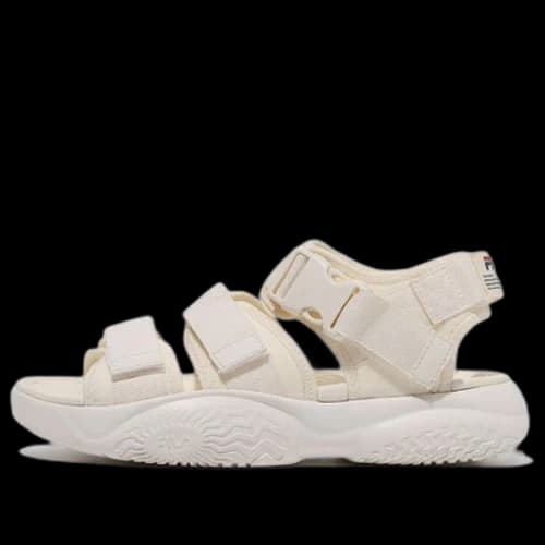 FILA Tapered Sports Sandals Unisex Beige Version