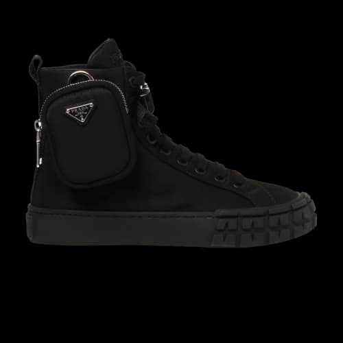 Prada Wheel Re-Nylon High 'Black' (Women's)
