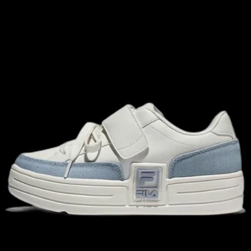 FILA Funky Tennis Board Shoes Grey/Blue (Women's)