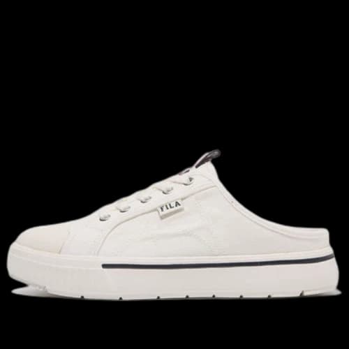 FILA Coat Light Mules Low Tops Skateboarding Shoes Unisex White Version