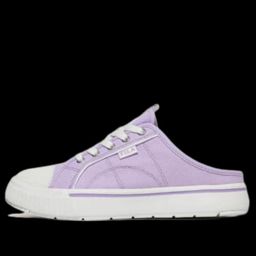 FILA Low Top One Pedal Skate Shoes Unisex Purple Korean Version