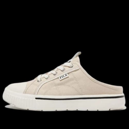 FILA Unisex Low-Top Slip-on Sneakers Khaki