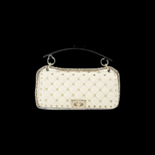 Valentino Rockstud Spike Bag 'White'