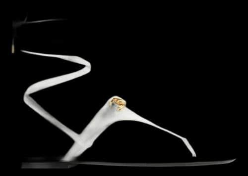 Valentino VLogo Thong Sandals White (Women's)