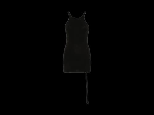 Alexander Wang Dome Silicone Patch Puffer Vest Black